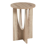 Tavolino laterale 57 x 38 cm effetto rovere 03_0010952