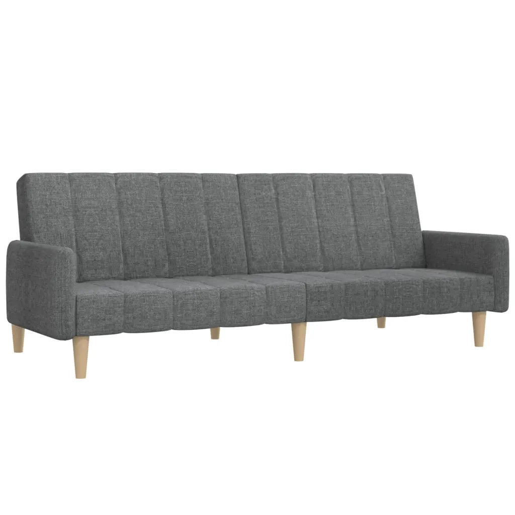 Divano Letto a 2 Posti Grigio Chiaro in Tessutocod mxl 87492