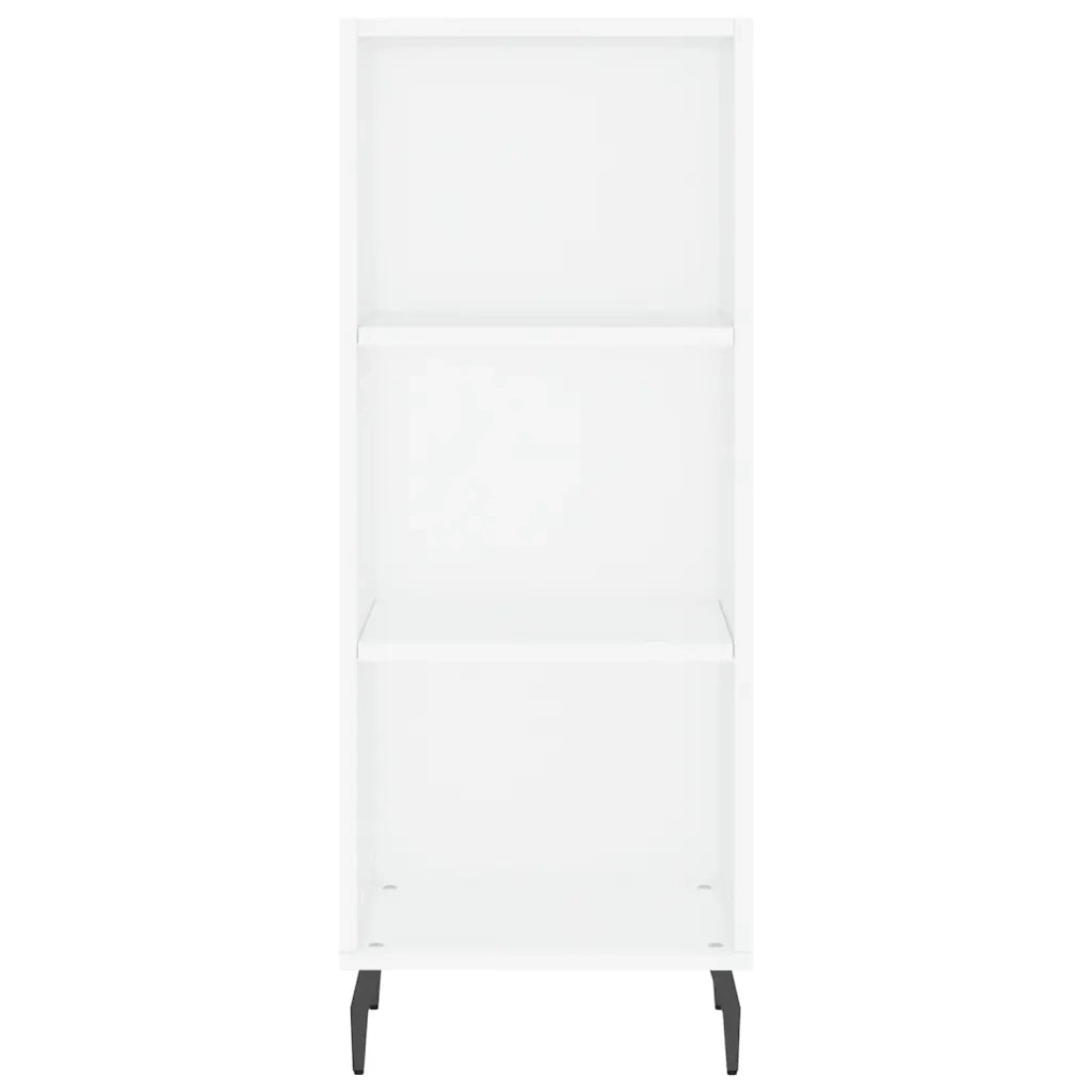 Credenza Bianca 34,5x34x180 cm in Legno Multistrato 3198993