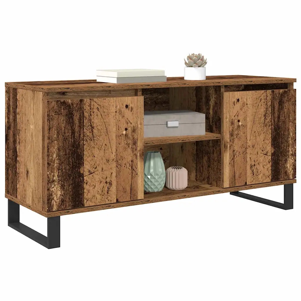 Mobile TV-Credenza per TV-Console TV Legno vecchio 104 x 35 x 50 cm Legno multistrato 352208