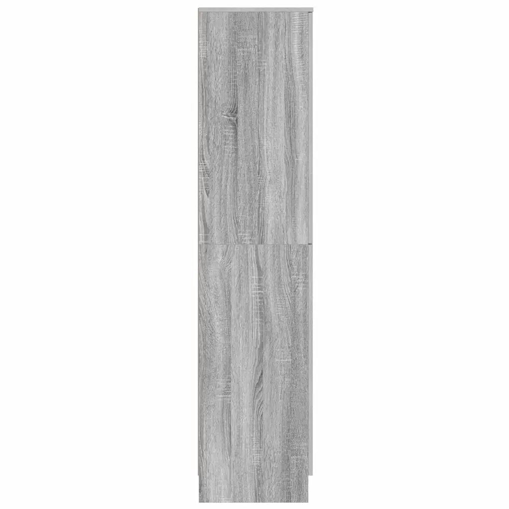 Credenza | Madia | Buffet da pranzo | Armadio da pranzo Grigio Sonoma 35 x 39 x 168 cm