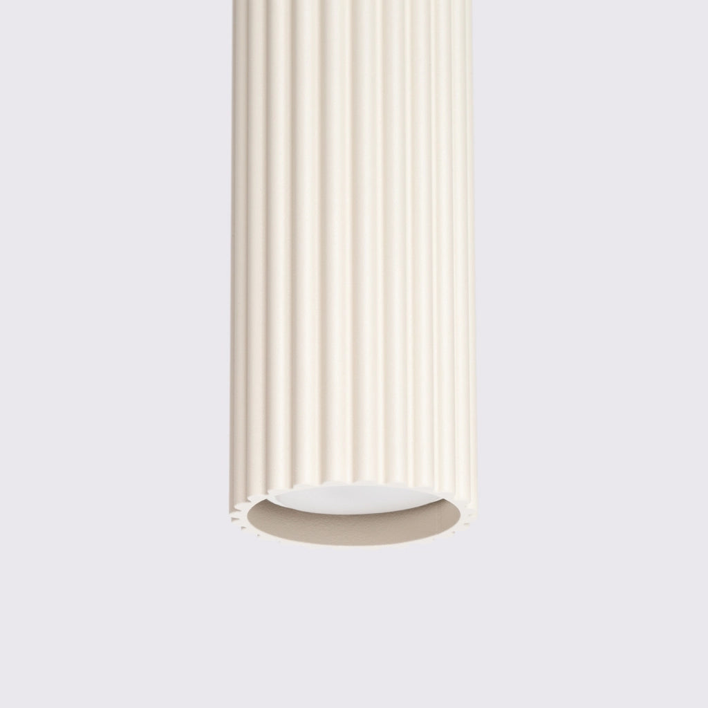 Lampada sospensione moderna beige barra 3xGU10 Gravio