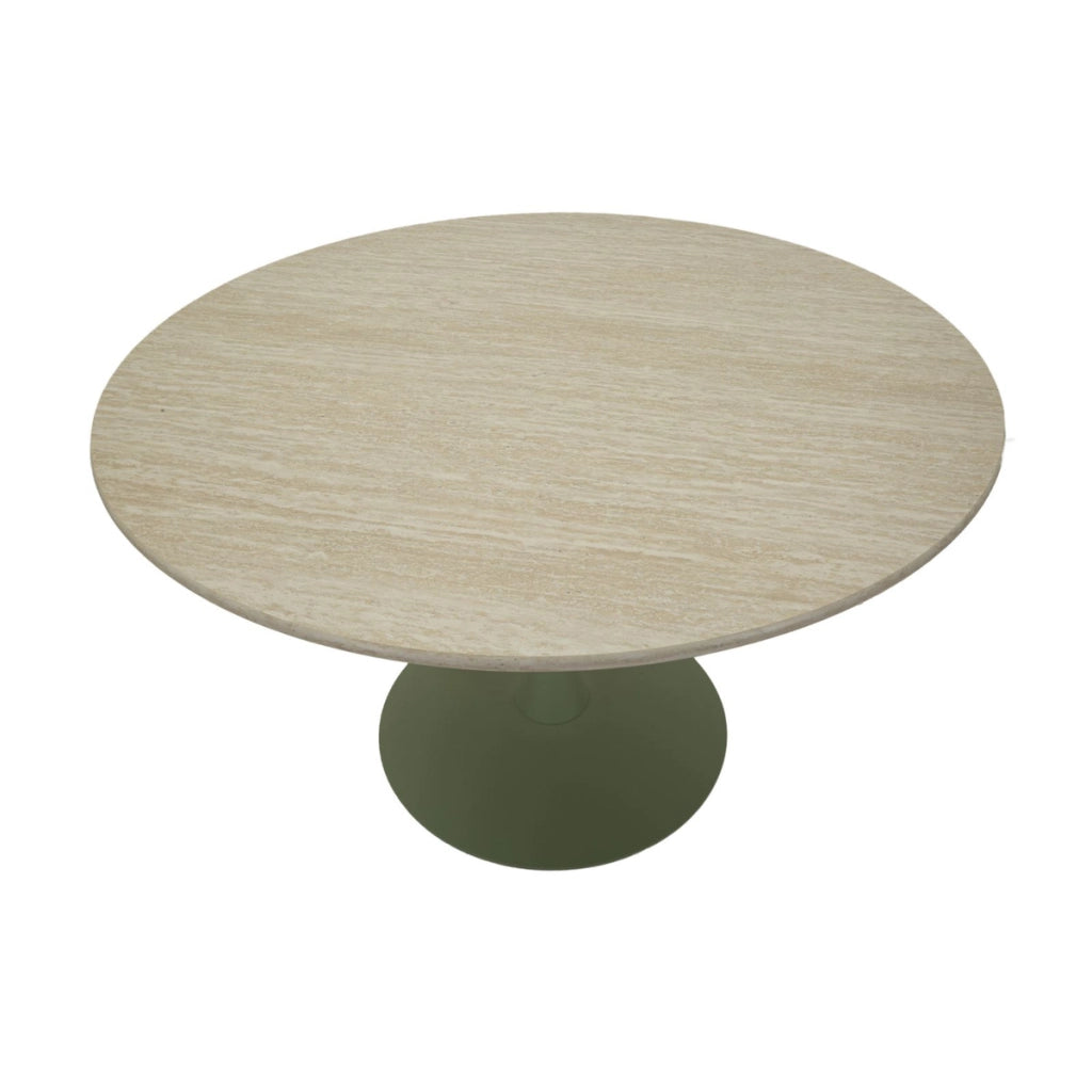 Tavolo VKH892, Verde, MDF, 120x120x76 cm