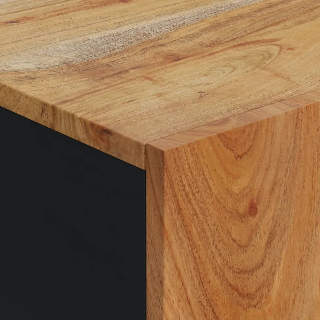 Credenza con Anta 40x31x75 cm in Legno Massello di Acacia 352910