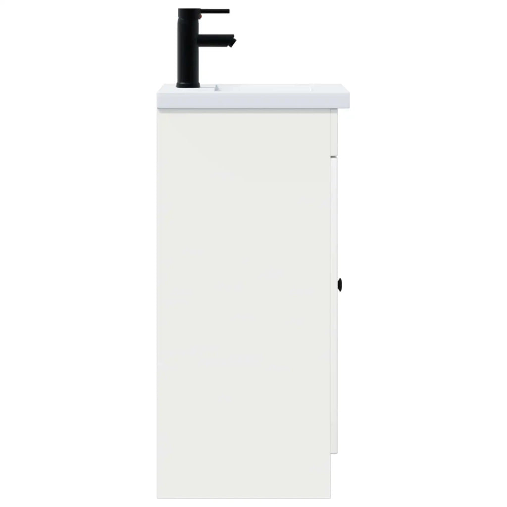 Mobile da bagno con lavabo Bianco Lucido 42 x 40 x 84,5 cm 890058