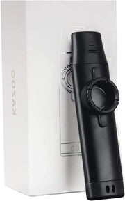 Kazoo in lega di alluminio con membrana di flauto regolabile per musicisti bambini/adulti (nero)
