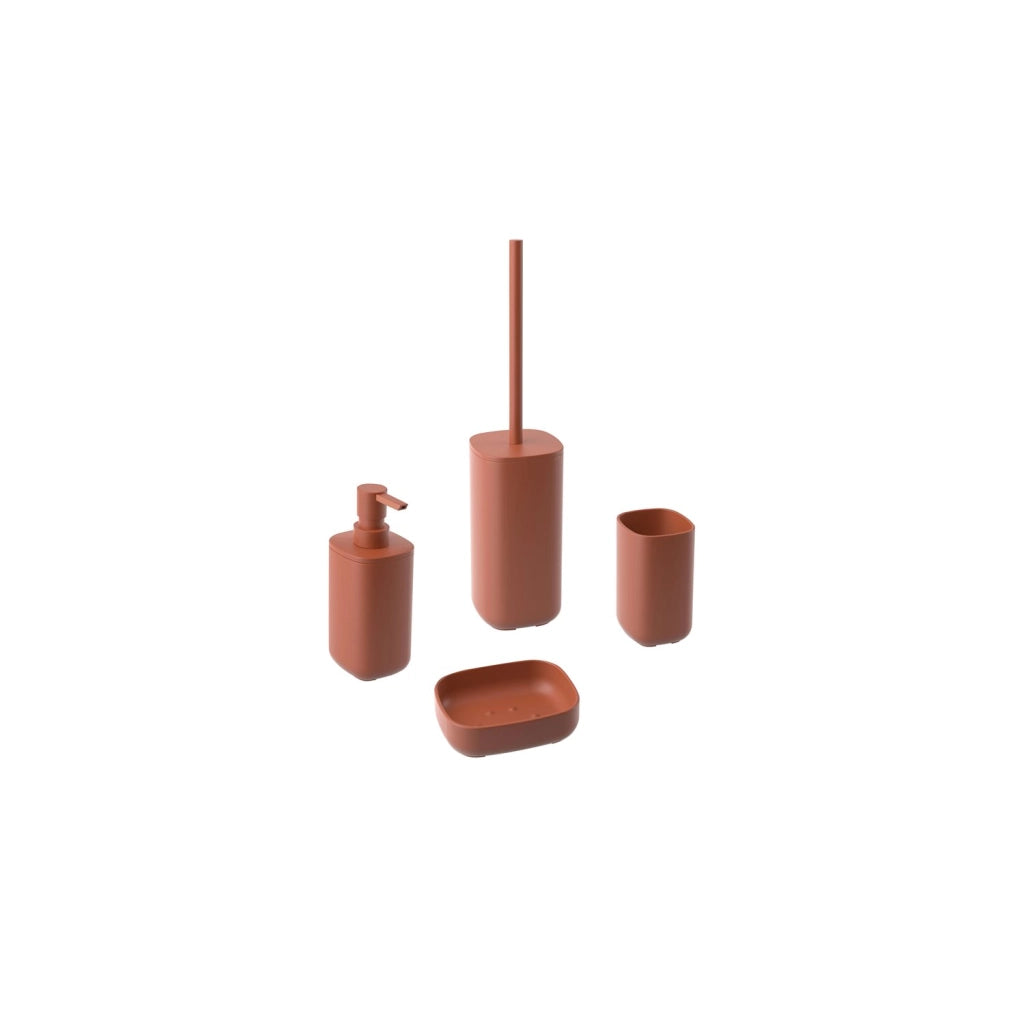 Porta spazzolini da appoggio Terracotta in Resine Termoplastiche Mod. Pod