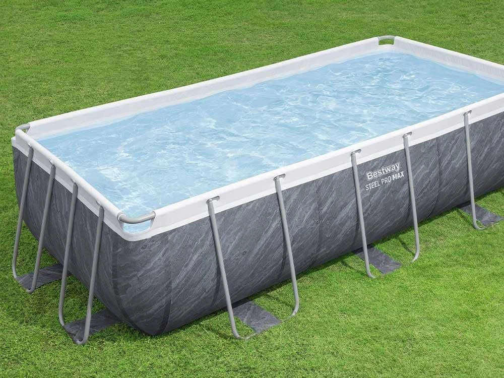 PISCINA STEEL PRO MAX RETTANGOLARE 404X201X100 CM BESTWAY