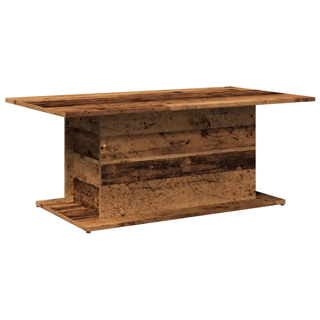 Tavolino da salotto | Tavolino da caff¨¨ | Tavolino da Soggiorno Legno Antico 102x55,5x40 cm in Truciolato
