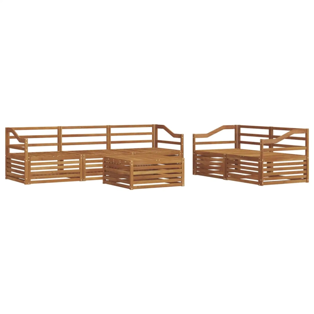 Set di divani da esterno 6 pcs Naturale 3373034