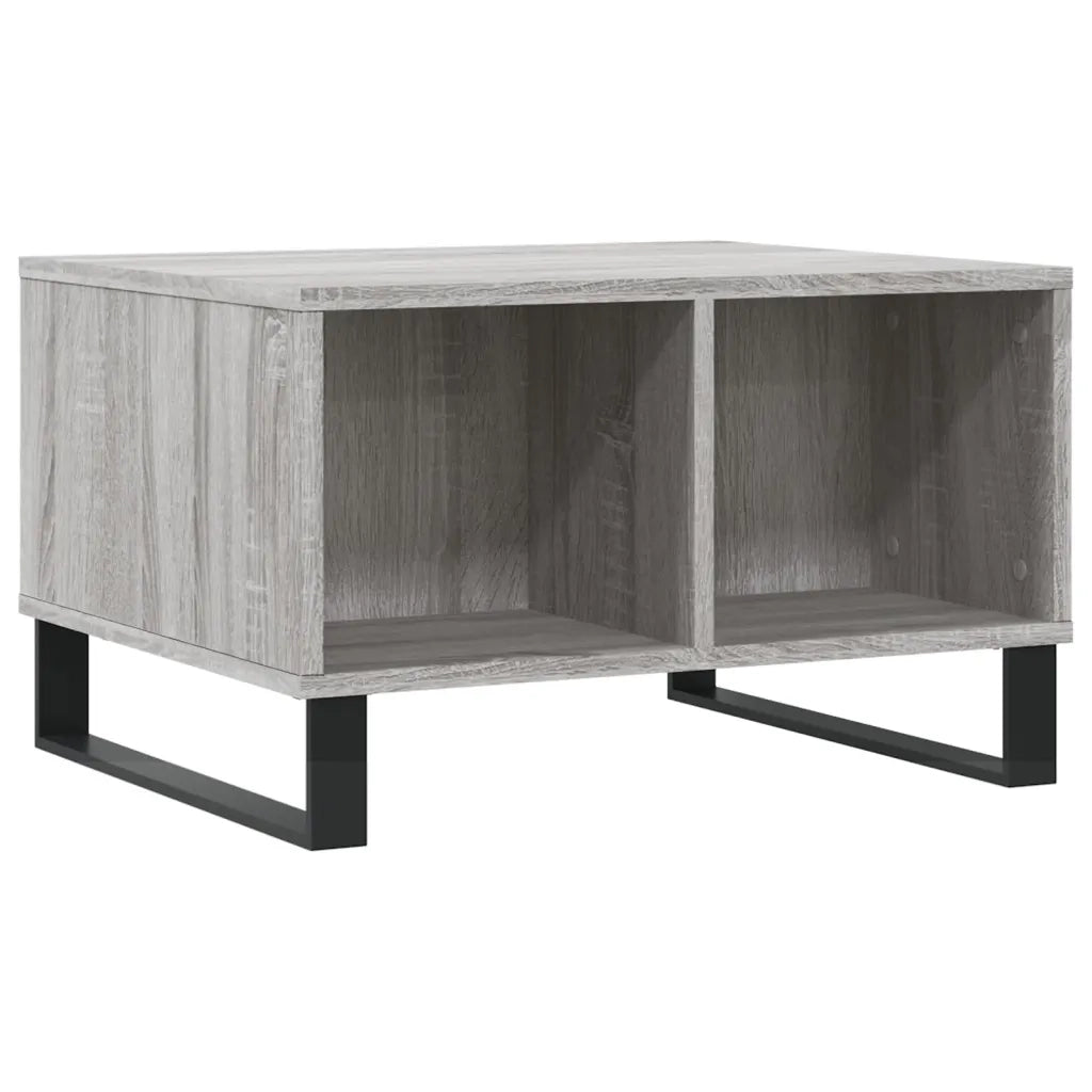 Tavolino da Salotto grigio sonoma 60x50x36,5 cm in Multistrato 830554