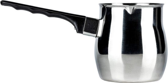 Casseruola turca con maniglia - 18/10 acciaio inossidabile - 340 ml