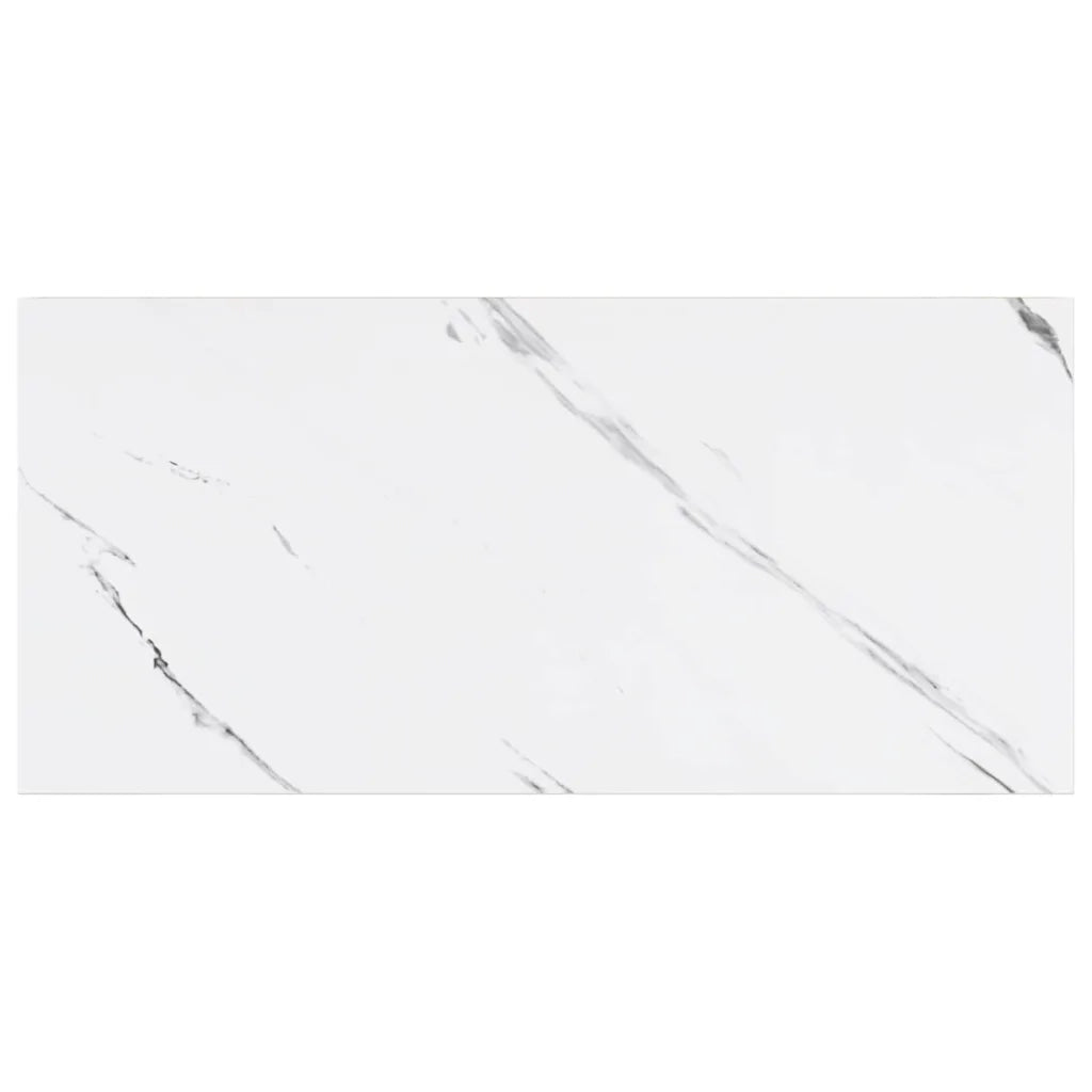 Scaffale da parete 4 pcs Marmo Bianco 50 x 23,5 x 4 cm 42019967