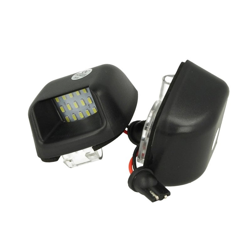 Kit Luci Targa Led Nissan Navara D40 2005-2016 Suzuki Equator OEM 26510ZP50A 12V 3W Bianco Canbus