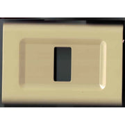 Trade Shop - Placchette Placche In Abs Serie Magic Elite Bticino Compatibili Color Copriprese - Cappuccino -4 Fori     -