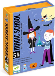 Carte Magic School Gioco di memoria e cooperazione,Djeco,Eta 5-99 anni