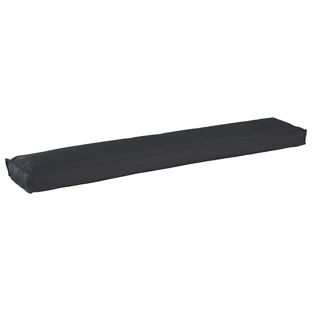Cuscino per pallet Nero 200 x 40 x 8 cm Tessuto Oxford 42001682