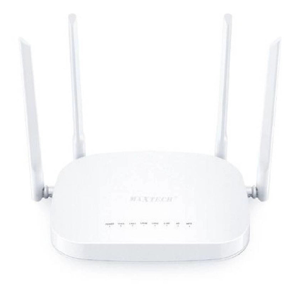 Trade Shop - Modem Router 4g Lte 300mbps Ad Alta Velocità Sim Card 4 Antenne Maxtech Ma200 -