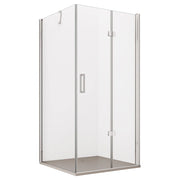 Box Doccia Angolare 100x70 cm 1 Anta a Libro in Cristallo Trasparente 6mm H195 Bonussi Eloisa