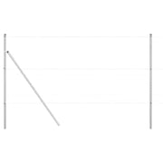 Palo della recinzione 52 pz Grigio 3,2 x 3,2 x 190 cm CFW6337323