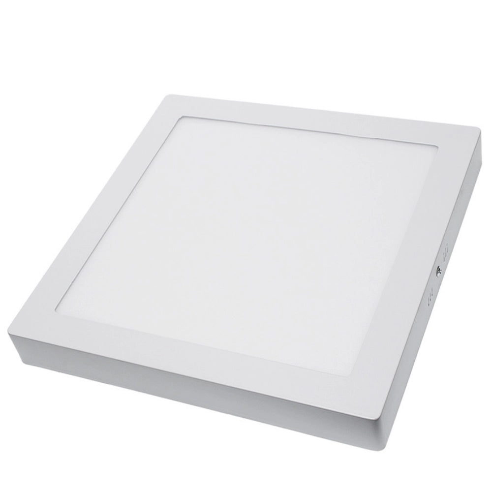 Plafoniera led soffitto 24watt slim quadra alimentatore incluso *** temperatura colore lampada 4500k bianco naturale,...
