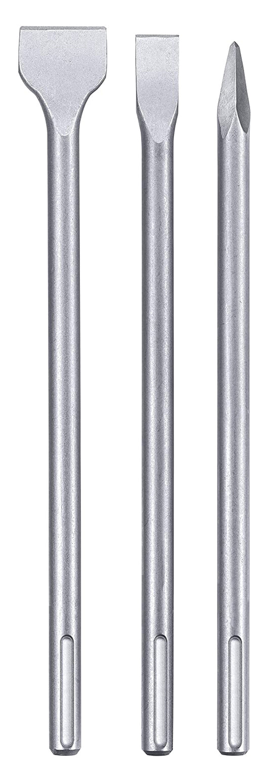 Scalpelli SBS per Trapano Martello a Percussione Punta e Piatto Einhell 3Pz