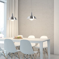 Lampadario lampada GOLDIE 36 a sospensione cromo 230V E27 42W