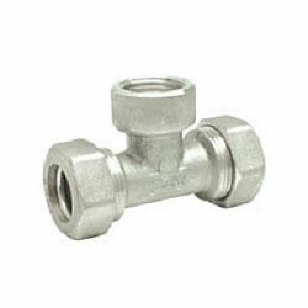 Tee femmina in ottone con o r d. 18x3/4  b08m3qg7tq