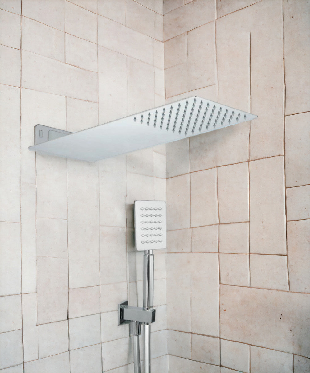 Set doccia quadrato moderno completo