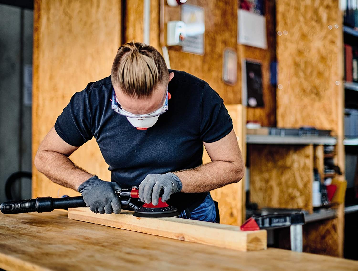 Levigatrice Rotorbitale Pneumatica Einhell TC PE 150 Lucidatrice Smerigliatrice