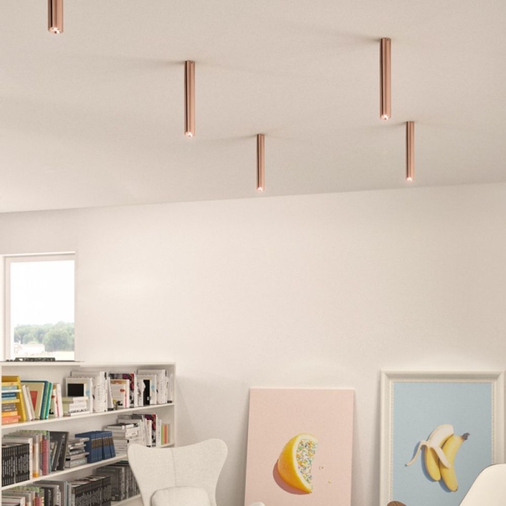 Faretto RIGA 18 da soffitto rame 230V LED 4W 38° 3000K