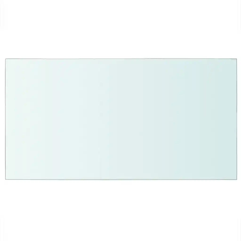 2 pz Mensole | Ripiano | Scaffale in Vetro Trasparente 40x25 cm