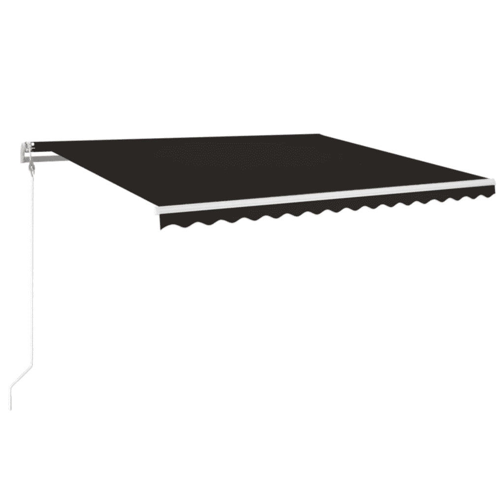 Tenda da Sole Retrattile Automatica 400x350 cm Antracite 3068989