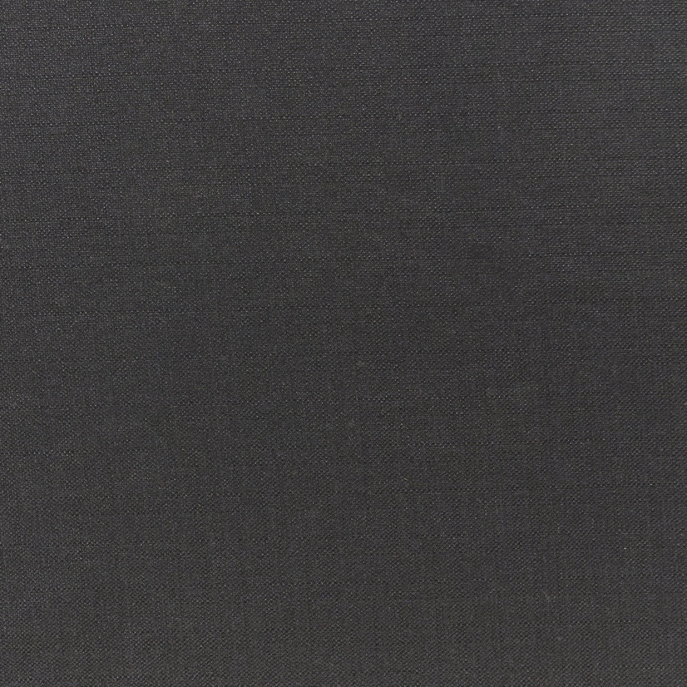 Letto matrimoniale in tessuto nero con rete a doghe 140 x 200 cm stile contemporaneo