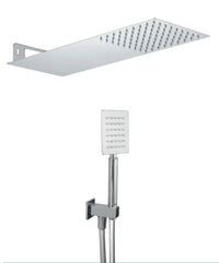 Set doccia quadrato moderno completo