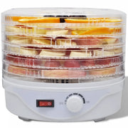 Essiccatore Alimentare con 6 Vassoi Impilabili (Rotondo)cod mxl 72958