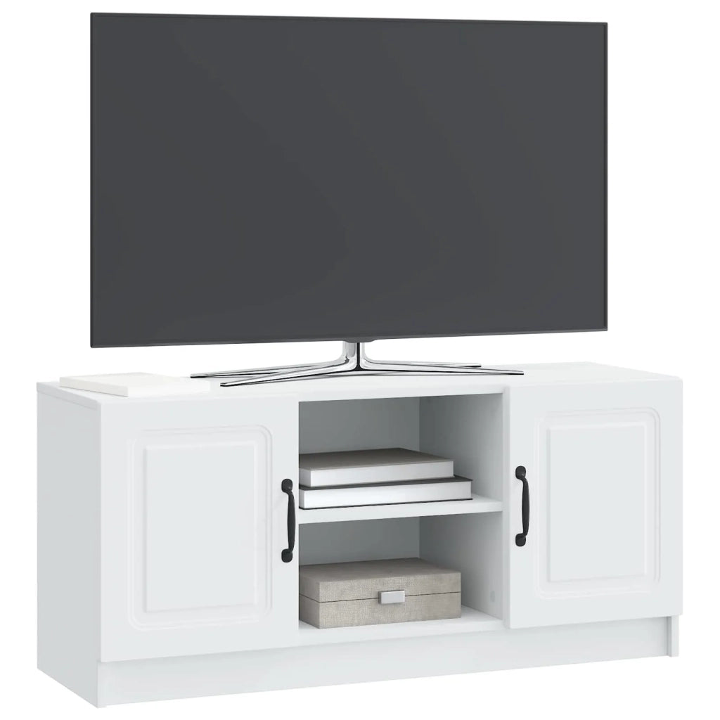 Mobile TV Bianco 102 x 34,5 x 47 cm Legno ingegnerizzato 895845