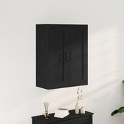 Highboard Nero Rovere 69,5x34x90 cm Legno Composito