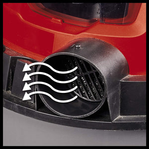 Aspira Solidi e Liquidi Senza Batteria Einhell TC-VC 18/15 Li-Solo Aspirapolvere