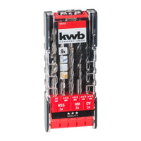 Set Punte Trapano per Metallo Muro Legno 9 Pz Ø 4 - 6 - 8 mm Einhell