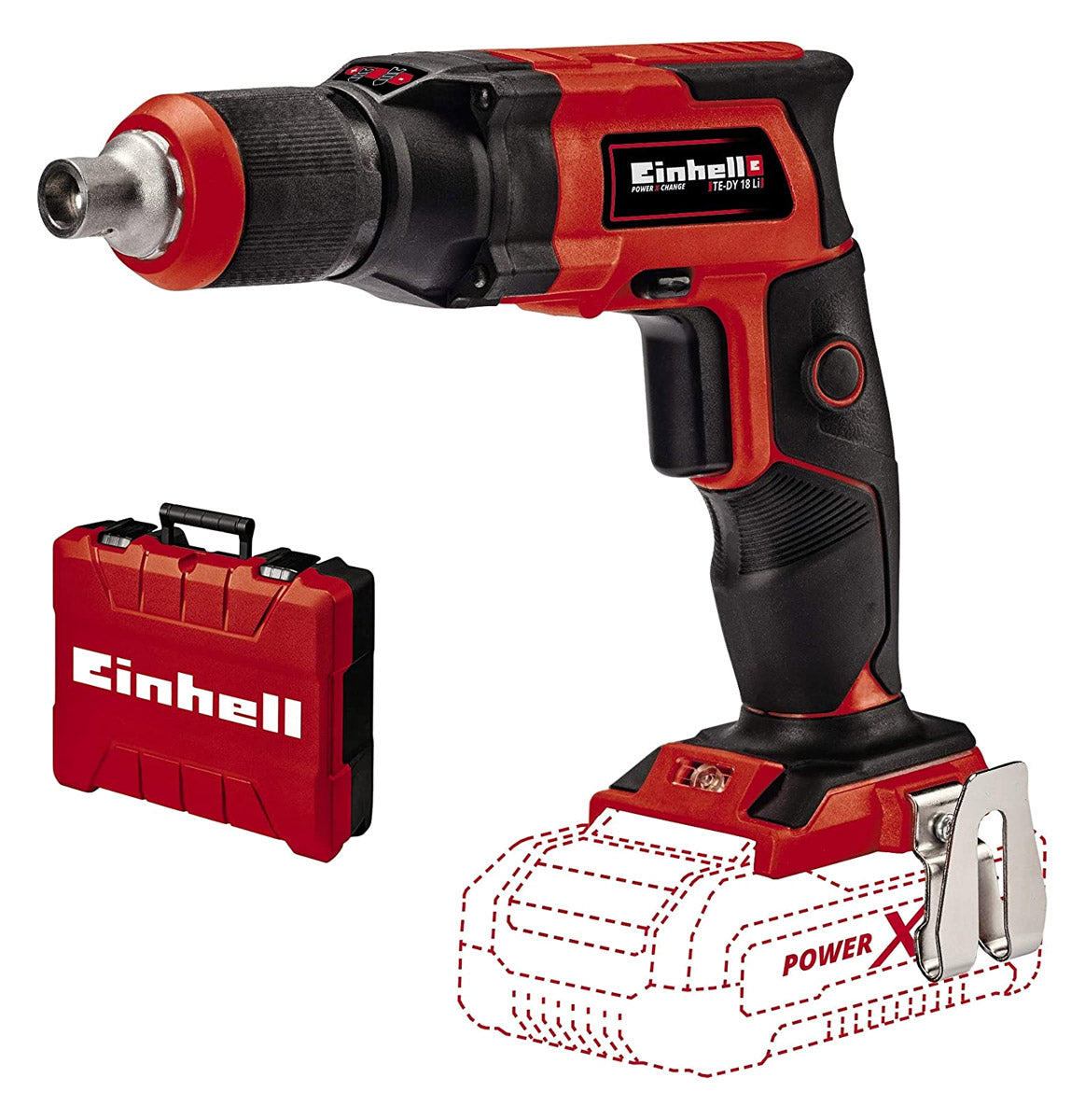 Avvitatore per Cartongesso Einhell TE-DY 18 Li-Solo Costruzioni a Secco PXC