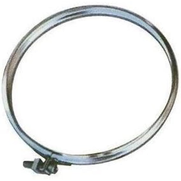 Fascetta bloccaggio canna fumaria acciaio inox d 130 camini