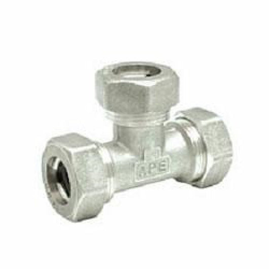 Tee intermedio in ottone con o r d.22 b07r5zmb6v