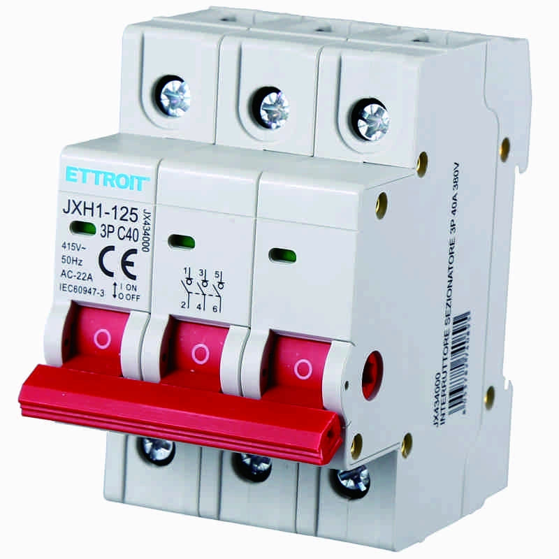Ettroit Interruttore Sezionatore 3P 40A 380V