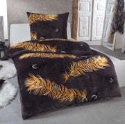 Piumino invernale morbido con cuscino 80x80 più caldo del bever o della flanella, dimensioni: 135x200 + 80x80, Design - Motivo: Design 2