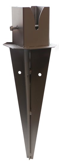 PUNTALE A TERRA LPS PER PALO PATIO 46x13,5x13,5 CM FORO 8X8CM