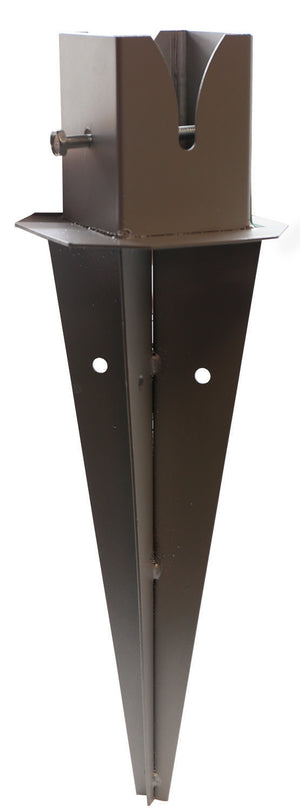 PUNTALE A TERRA LPS PER PALO PATIO 46x13,5x13,5 CM FORO 8X8CM