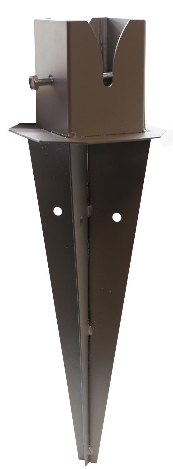 PUNTALE A TERRA LPS PER PALO PATIO 46x13,5x13,5 CM FORO 8X8CM