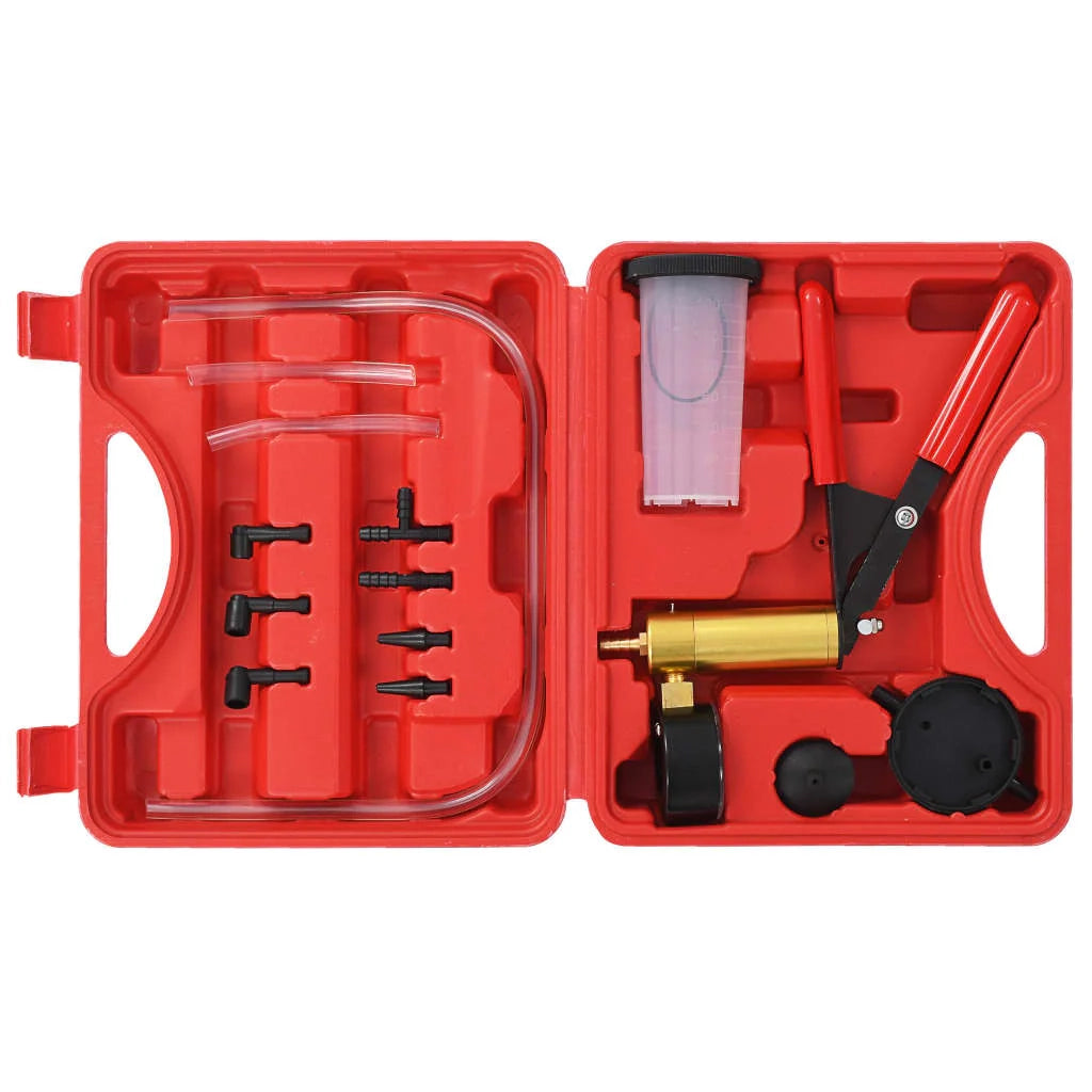 Kit spurgo freni e pompa per vuoto sigillatura tubi valvole di aspirazione auto veicolo manutenzione freni garage officina 02_0004248