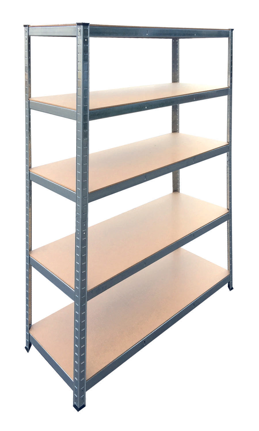 SCAFFALE IN KIT 5 PIANI BRIXO H.180 SILVER 300